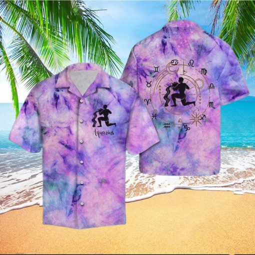 Horoscope Aquarius Lover Hawaiian Shirt