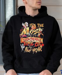 Horror Characters Halloween It’s The Most Wonderful Time Of The Year Shirt