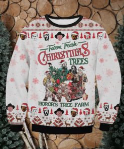 Horror Christmas Tree Ugly Christmas Holiday Sweater