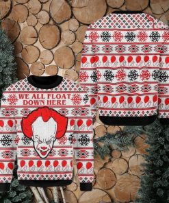 Horror Clown It Ugly Christmas Sweater