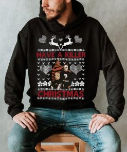 Horror Movie Killer Christmas T Shirt