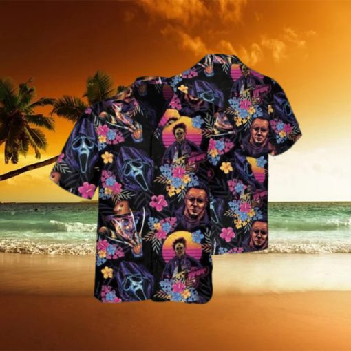 Horror Movie Retro Hawaii Unisex T Shirt Horror Movie