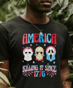 Horror Movies America Killing it Since 1776 Happy 4th of July 2023 shirt