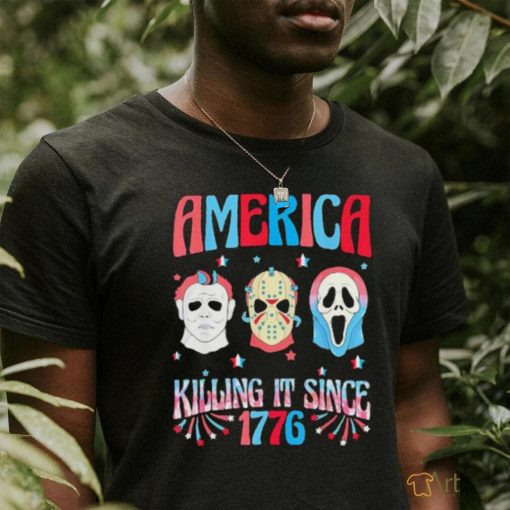 Horror Movies America Killing it Since 1776 Happy 4th of July 2023 shirt