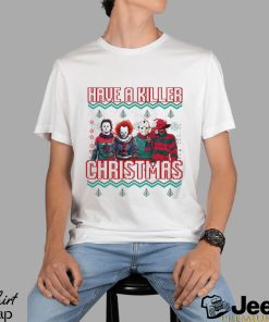 Horror Movies Characters Have A Killer Christmas Shirt