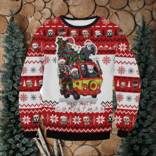 Horror Movies Christmas Ugly Sweater Gift For Men And Women