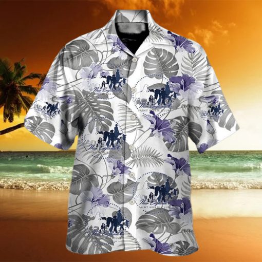 Horse Club You Want Tropical Style Custom Photo Summer Hawaiian Shirt