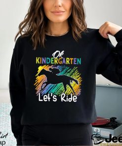 Horse Kids T shirt, Ok Let's Ride Grade Can Be Changed, Back To School Gift For Horse Kids Boys And Girls