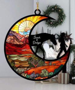 Horse Moon Suncatcher Ornament