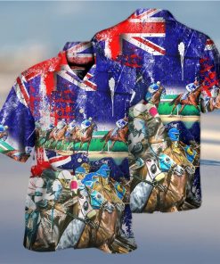 Horse Racing Australia Lover Hawaiian Shirt