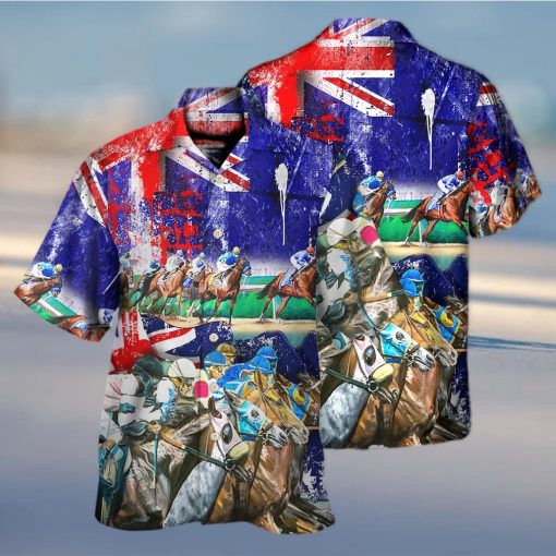 Horse Racing Australia Lover Hawaiian Shirt