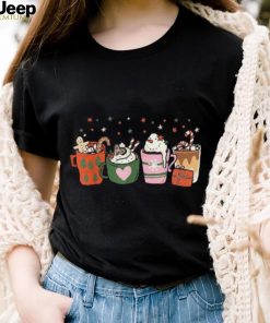 Hot Cocoa Vibes Cute Hot Chocolate Cozy Festive Christmas Shirt