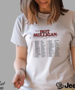 Hot Mulligan Why Would I Watch Tour 2023 Merch, Hot Mulligan Tour Dates 2023 Shirt, Hot Mulligan 2023 Performing Live With Heart Attack Man, Spanish Love Songs And Ben Quad Shirt