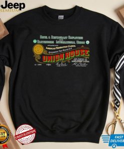 Hotel and Restaurant Employees and Bartenders International Union American Federation of Labor Union House logo shirt