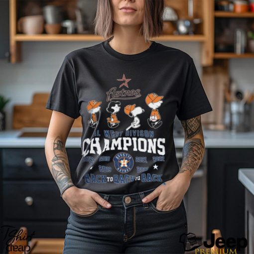 Houston Astros Al West Divison Champions Unisex T Shirt