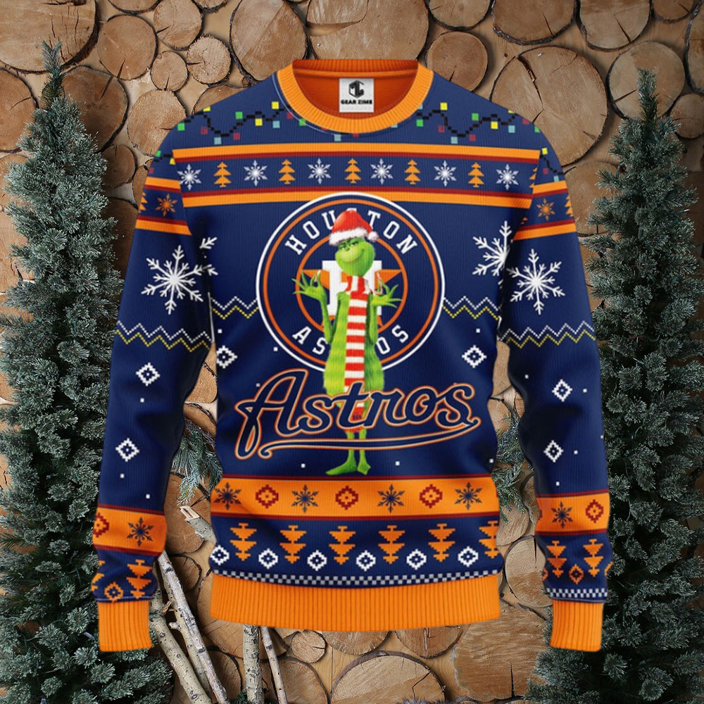 Astros 2024 christmas sweater