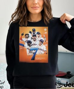 Houston Astros Lucky 7 Are Headed Back To The ALCS MLB 2023 Postseason T Shirt