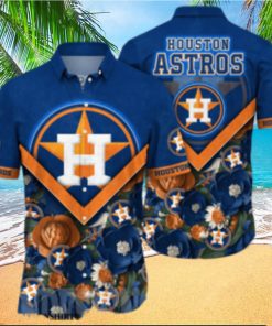 Houston Astros MLB Floral Unisex Hawaiian Shirt