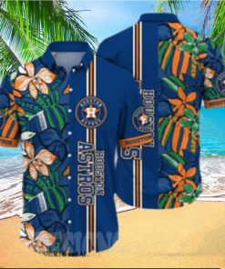 Houston Astros MLB Flower Full Printing 3D Hawaiian Shirt