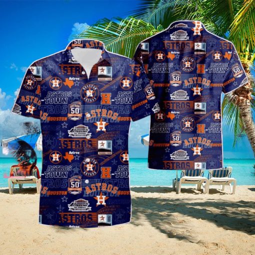 Houston Astros MLB Hawaiian Shirt