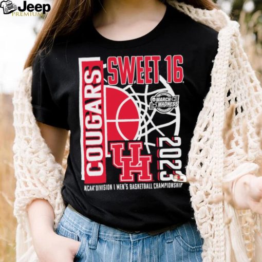 Houston Cougars 2023 NCAA Division I Men’s Basketball Championship Tournament March Madness Sweet 16 shirt