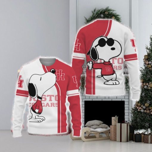 Houston Cougars Shop Champion Team 3D Sweater Christmas For Fan Gift