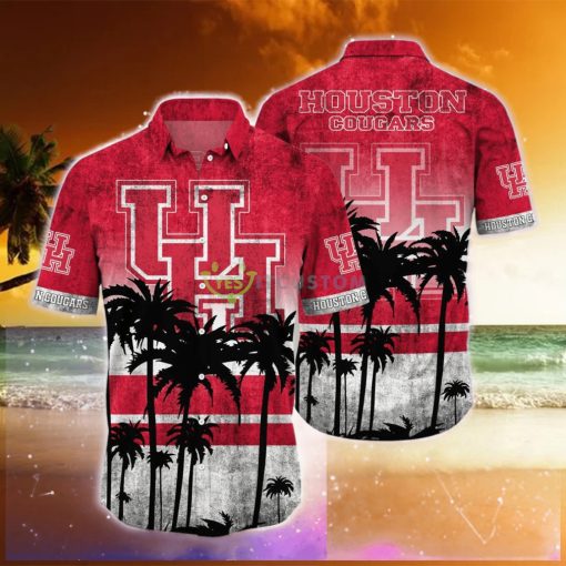 Houston Cougars Trending Hawaiian Shirt And Shorts For Fans