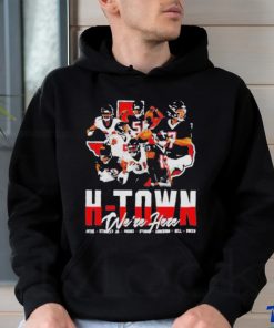 Houston Football H Town We’re Here shirt