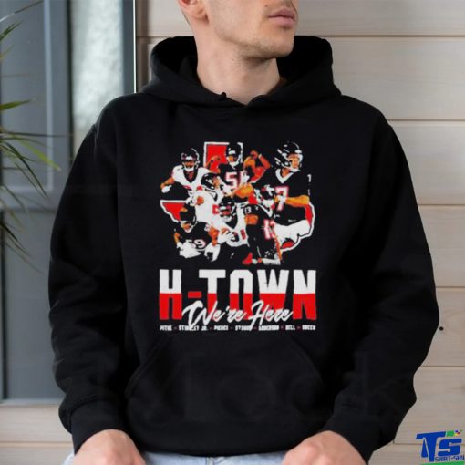 Houston Football H Town We’re Here shirt