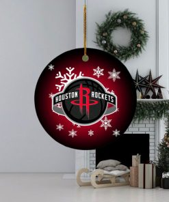 Houston Rockets NBA Personalized Xmas Holiday 2023 Gifts Christmas Decorations Ornament