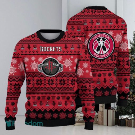 Houston Rockets National Basketball 3D Ugly Christmas Sweater Men And Women Gift