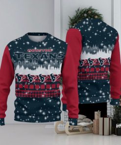 Houston Texans Christmas Forest Hot Trending Ugly Sweater For Fans