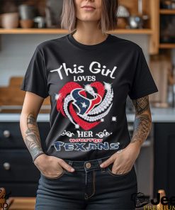 Houston Texans Los this girl loves football shirt