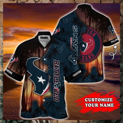 Houston Texans NFL Customized Summer Hawaii Shirt For Sports Enthusiasts