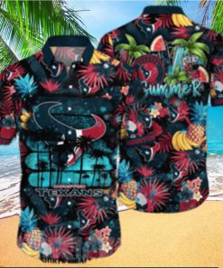 Houston Texans NFL Floral Full Printed Classic Hawaiian Shirt