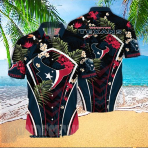 Houston Texans NFL Floral Full Printing Classic Hawaiian Shirt