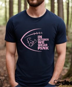 Pink shop texans shirt