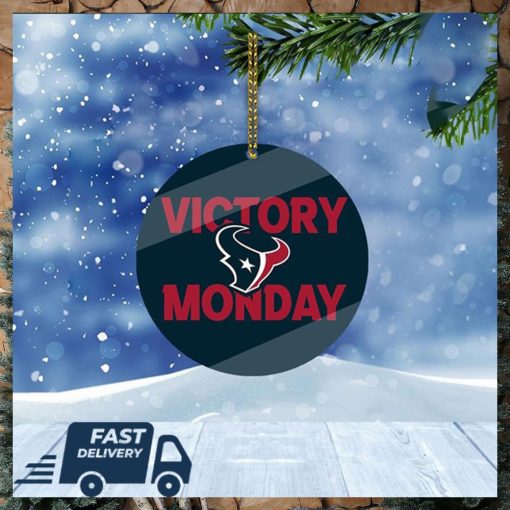 Houston Texans NFL Victory Monday Christmas Tree Decorations Xmas Ornament