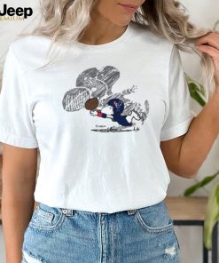 Houston Texans Snoopy Plays The Football Game Shirt