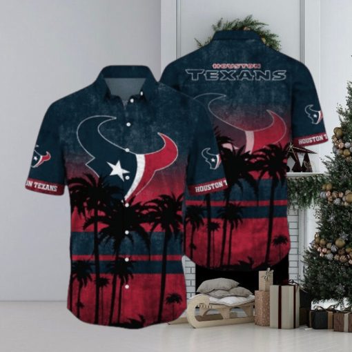 Houston Texans Vintage Hawaiian Shirt, Texans Apparel