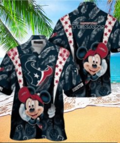 Houston Texans nfl mickey mouse Hawaiian Shirt custom for fan