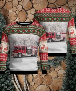 Houston Texas Ponderosa Fire Department Christmas Ugly Sweater 3D Gift For Men And Women