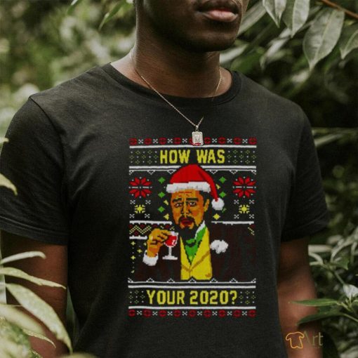 How Was Your 2023 Leo Laughing Meme Ugly Christmas shirt