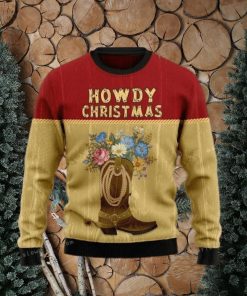 Howdy Christmas Ugly Christmas Sweater