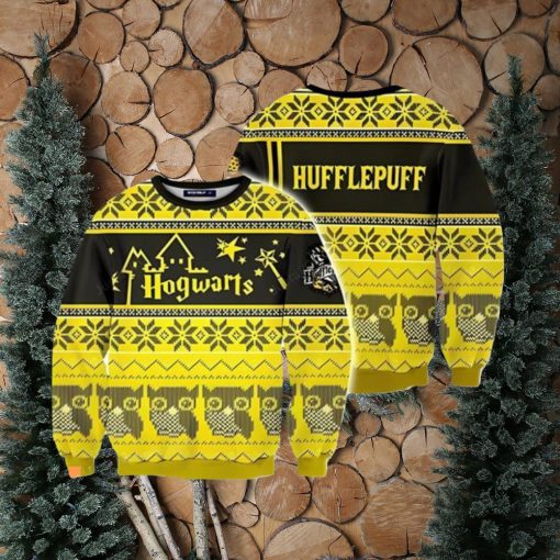 Hufflepuff Harry Potter Ugly Sweater Christmas Gift