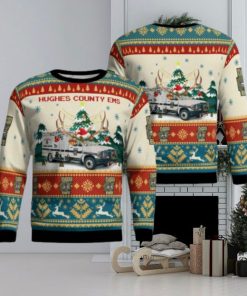 Hughes County EMS UGLY Sweater Christmas Season Gift