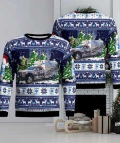 Hughes County Emergency Medical Service Christmas AOP Ugly Sweater Christmas Season Gift