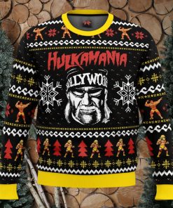 Hulkamania Hulk Hogan Ugly Christmas Sweater