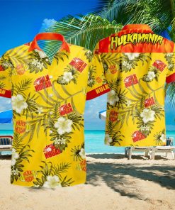 Hulkamania Wwe Wwf Hulk Hogan Hawaiian Shirt And Short Set