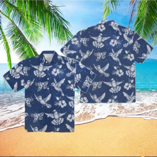 Hummingbird Hawaiian Shirt